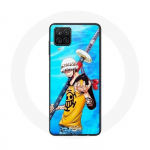 Coque Samsung Galaxy A12 One Piece Manga Trafalgar Law