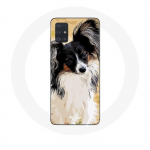 Samsung Galaxy A51 Case Continental k&auml;&auml;busspanjeli liblikas koerat&otilde;ug