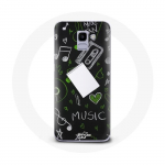 &Uuml;mbris Samsung Galaxy A8 2018 Music k&otilde;rgete v&otilde;tmete jaoks