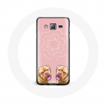 &Uuml;mbris Samsung Galaxy A3 Dogue de Bordeaux s&uuml;mmeetrilise foto jaoks