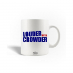 Mug en C&eacute;ramique Louder with Crowder Bleu Rouge