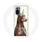 Coque pour Xiaomi Redmi Note 10 Pro Doberman Race de chiens