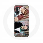 Coque pour Xiaomi Redmi Note 10 5G BTS Kim Taehyung Et Jungkook Taekook Teaser Not Today You Never Walk Alone