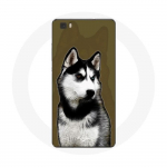 Huawei P8 Lite Siberian Husky &uuml;mbris