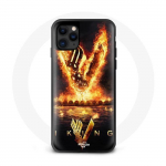 Iphone 12 Mini Vikings Series 6. hooaja logo V Sword of Fire must &uuml;mbris