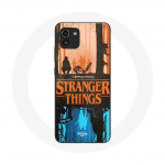 Coque pour Samsung Galaxy A03 Stranger Things The Upside Down Couverture des amis