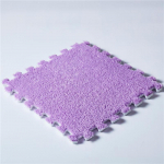 10/20 tk. 30*30 cm Liitvaibad Elutoa Voodi&auml;&auml;rsed Lapsed Pehme Maagiline Pusle Palus paks pestav kroonimismatt 20Pcs lilla