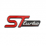 Auto 3D metallist ST Turbo embleemi m&auml;rgi kleebised Ford Focuse 2 3 4 MK3 MK4 Edge Mondeo Fusion Ecosport Fiesta F150 Explorer jaoks 1