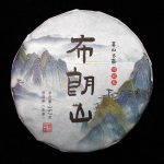 357g Yunnan Pu'er Tee Menghai Tee Toores Tee Pu'er Bulangi M&auml;gi Toores Kook Toores Pu 357g*1 cake (Brown Mountain Raw)