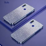 Note7 7pro luksuslik Glitter gradientkattega &uuml;mbris Xiaomi Redmi Note 7 Pro naiste jaoks, pehme silikoonist kaamera kaitsev tagakaas Funda Redmi Note 7 lilla