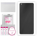 apgo Hydrogel Privacy Matte Screen Protector for Vivo X50 4G LTE, Anti Spy, Hydrogel Film, Flexible, Soft TPU with positioning layer easy installation