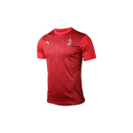 Puma AC Milan Koduv&auml;ljaku Jalgpallis&auml;rk L&uuml;hikeste Varrukatega Meeste Top Punane 758229-01 M