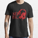 100% puuvillane neoon Genesis Evangelion Retro suvised meeste T-s&auml;rgid, kitarrtr&uuml;kiga vabaaja meeste s&auml;rgid XXXXXL
