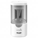 tenwin Automaatne Elektriline Pliiatsiteritaja 3 Teraga Automaatse Seiskamisega ja Kiire Teritamisega Reguleeritav W-US valge