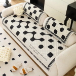 Winter Milk Plush diivani kate Paks libisemisvastane geomeetriline žakaardiivani kate Elutoa kate soe m&ouml;&ouml;bli kaitse matt 70x70cm 1pcs
