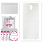 apgo Protective Skin Sticker for the back compatible with myPhone Prime 5, Wrap Film, Foil, Vinyl - Pattern Matte Transparent