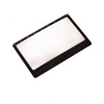 Kaasaskantav 3X kaardistiilis &uuml;li&otilde;huke suure selgusega suurendusklaasiga lugemisluup &otilde;ues kasutamiseks must