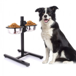 Roostevabast terasest reguleeritav koerakauss lemmiklooma lauan&otilde;ud, p&otilde;randale kinnitatav neljajalgse lemmiklooma veen&otilde;u 15*7cm