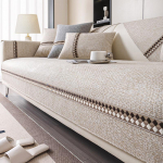 Puuvillane linane diivanikatted 1/2/3 istmega libisemiskindla tugitooli lamamistool M&ouml;&ouml;blikaitse Diivani istmepadi Kohanda Cushion cover45x45cm