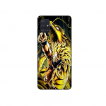 Coque maniacase pour Samsung Galaxy A51 4g Son Goku Super Saiyan SSJ3 Attaque point Dragon