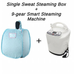 Kaasaskantav majapidamissauna fumigatsioonikoppmasin Kokkupandav Salendav Beauty Leilitav Sauna Spa Telk Higistamise Fumigatsioonikomplekt 2,5L