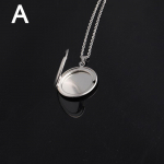 1 tk naiste kaelakee &uuml;mmarguse kujuga fotomedaljoni ripats ussiketid ehted kingitus ripatsidega kaunistus h&otilde;be