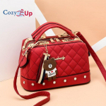 Cozy Up Crossbody kotid naistele Nahast tepitud &otilde;lakott koos ketirihmaga Trendikas Clutch Satchel Naiste &otilde;htukott must