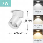 Led allvalgusti pinnale paigaldatav kohtvalgusti 220 V kaasaegsed laelambid kohtvalgustid kodu sisevalgustid elutuba k&ouml;&ouml;k vannituba Natural Light 4000K