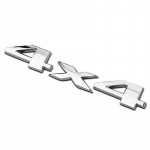 3D Metall 4X4 Limited Embleem Kleebis Auto Tagumine Pagasiruum Pagasiruumi M&auml;rk Kleebised Grand Cherokee Compass Wranglerile 4X4 -Silver