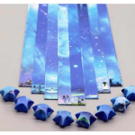 136 kosmosetaeva origamit&auml;hte paber Lucky Kawaii t&auml;ht 8 erineva kujundusega dekoratiivpaber origami kunsti meisterdamiseks