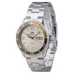 Orient Mako III Kamasu Roostevaba Teras H&otilde;bedane Numbrilaud Automaatne Sukeldujakell RA-AA0821S19B RA-AA0821S39B 200M Meeste Kell h&otilde;be