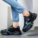 Naiste turvajalatsid moes tossud naiste t&ouml;&ouml;jalatsid l&ouml;&ouml;gikindlad torkekindlad turvasaapad kaitsejalatsid hingavad 37