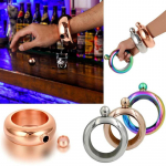 Uus 3,5 untsi roostevabast terasest kannu k&auml;ev&otilde;ru, alkoholist puusakolbide lehtri k&auml;ev&otilde;ru, t&auml;iuslik