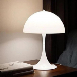 lihtne Nordic Retro juhtmeta puutetundlik laualamp h&auml;mardatav laetav seenekujuline laualamp v&auml;ike &ouml;&ouml;lamp patareidega t&ouml;&ouml;tav lamp