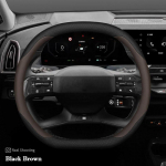 KIA EV5 EV9 2023 2024 2025 jaoks S&uuml;sinikkiust Auto Roolikate Libisemisvastane Spetsiaalsed Sisekaitsetarvikud Black Brown