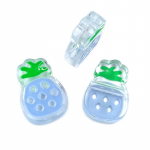 K&auml;sit&ouml;&ouml;na valmistatud ananassist armsad v&auml;rvilised leiud maasikas arbuus akr&uuml;&uuml;lhelmed ehete valmistamiseks Tilkuv &otilde;li ripats 3 tk kaelakee k&auml;ev&otilde;ru DIY Pineapple sinine