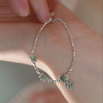 S925 Sterling h&otilde;be naturaalne nefriit Hetian jade V&auml;ikesed h&otilde;bedased k&auml;ev&otilde;rut&uuml;kid T&uuml;drukutele Retro Minority Design Sense T&auml;iesti sobiv