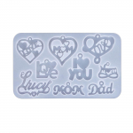 K&otilde;rvar&otilde;ngaste ripatsid silikoonvorm epoks&uuml;vaigust vorm k&otilde;rvatilkade vormid isetehtud ehete k&auml;sit&ouml;&ouml; t&ouml;&ouml;riist t&uuml;drukutele 4