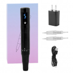 Professionaalne Microblading Machine Eyebrow Lip Tattoo Pen Machine (USA pistik 110-240 V) US Plug 110‑240V Black