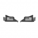 Jalatallad ukse hinge Jalapiibid tugipedaali vahetus Jeep Wrangler JK JL 2007-2023 2tk must