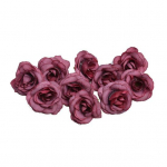 10 tk 4 cm kunstlikud roosililled peaga DIY pulmapuhkuse vitriin Toa sisustus