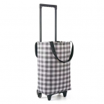 Ratastega toiduk&auml;ru Kokkupandav veerev ostukorv 2-&uuml;hes kokkupandav disain kaasaskantav kott Veekindel trepist ronimine Teleskoopk&auml;ru kandekott hall