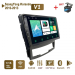 Android Auto raadio stereo SsangYong Korando 2010-2013 jaoks GPS-navigatsiooniga 2DIN 4-tuumaline multimeediapleier Carplay Autoradio 4+64GB 1+16GB