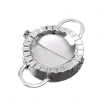 Kolm-&uuml;hes pelmeenimasin roostevabast terasest Empanada pressiga minipirukavorm, multifunktsionaalne tortilla S