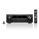 Denon AVR-X580BT 5,2-kanaliline AV ruumilise heli vastuv&otilde;tja 8K Ultra HD, HDR10+, eARC-ga &uuml;hilduv Must AVR-X580BTK