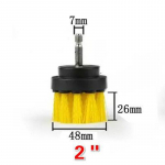 Elektriline puur-ketashari K&ouml;&ouml;gi puhastushari Elektriline puurihari Vaibapuhastushari 2 inches