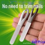 Seiko Saksa roostevaba terasest k&uuml;&uuml;neviil - Kahepoolne t&ouml;&ouml;riist k&uuml;&uuml;nte kujundamiseks ja hooldamiseks Silver Nail File (Unpackaged)