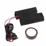 Universaalsed mootorratta soojendusega k&auml;epidemed 12 V mootorsaani juhtraua soojendaja komplekt Moto juhtraua k&auml;ekomplekti paigaldamiseks 1