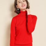 Villane puhtast ka&scaron;miirist sviiter naiste kootud kilpkaelusega ka&scaron;miirist pullover elastsus Pull k&otilde;rge kaelusega kuduvad kampsunid XXXL