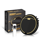 Kodumajapidamises kasutatav intelligentne niiske ja kuiva kaugjuhtimispult, automaatne p&uuml;hkimisrobottolmuimeja valge